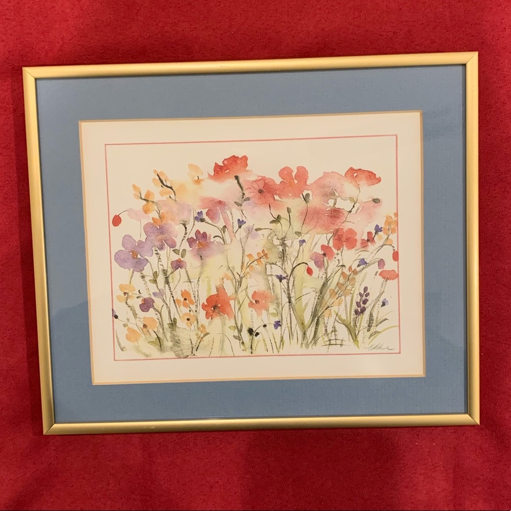 Watercolor Flowers by Elke Memmier
